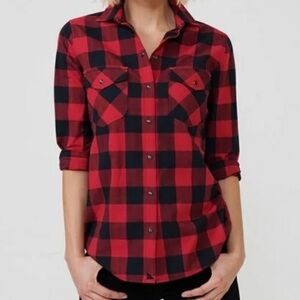 UNTUCKit Dylan Buffalo Plaid Snap Shirt